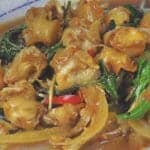 stir fried whelks