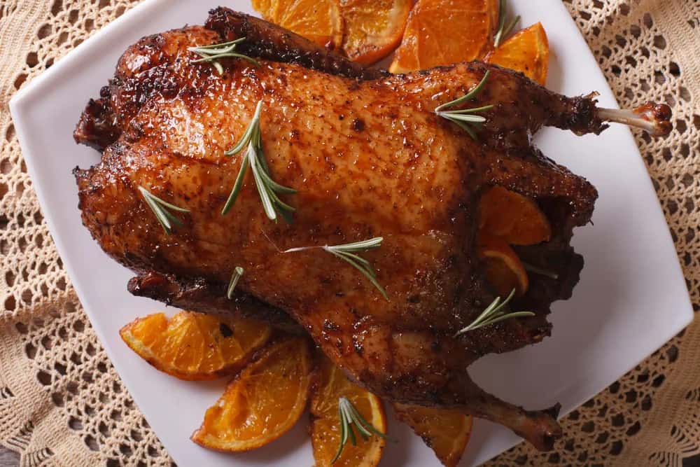 duck a l'orange - duck with orange