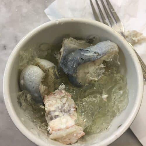 jellied eel portion