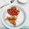 chicken pieces with yoghurt dip