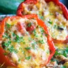 tuna stuffed red peppers