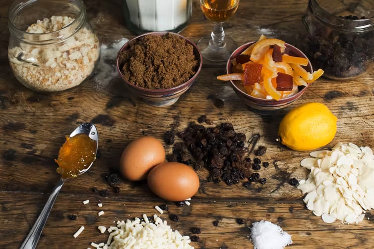 christmas pudding ingredients