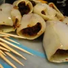 morcilla stuffed squid