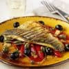 pan fried sea bass