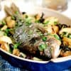 bream with potatoes and olives