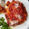 duck and olive lasagne