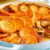 chicken and sweet potato hotpot