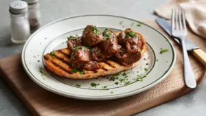 devilled kidneys on toast