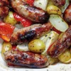 roasted sausage traybake