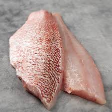 uncooked snapper fillets